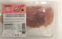Mängden socker i Finísimo de jamón serrano