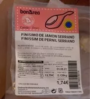 Mängden socker i Finísimo de jamón serrano