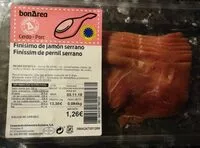 Mängden socker i Finísimo de jamón serrano