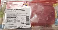 Mängden socker i Finísimo de jamón serrano