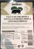 Mängden socker i Paleta de cebo iberica