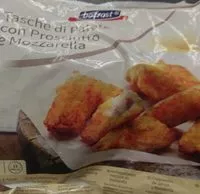 Mängden socker i Bouchées de pomme de terre jambon et mozzarella