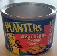 Mängden socker i Arachides Cocktail Salées
