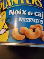 Mängden socker i Noix de cajou non salées