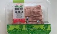 Mängden socker i Organic Ground Turkey