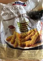 Mängden socker i Rosti Sticks con salse