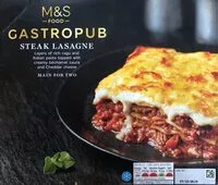 Mängden socker i Gastropub Steak Lasagne