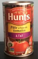 Mängden socker i Hunt's, tomato paste, garlic, hunt's, tomato paste, garlic