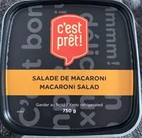 Mängden socker i Salade de macaronis