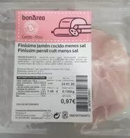 Mängden socker i Finísimo jamón cocido menos sal