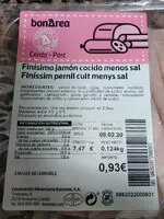 Mängden socker i Finísimo jamón cocido menos sal