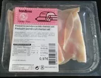 Mängden socker i Finísimo jamón cocido menos sal