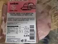 Mängden socker i Jamón cocido