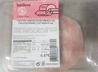 Mängden socker i Finísimo jamón cocido menos sal