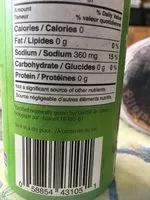 Mängden socker i Herbamare Sel De Mer Aromatiques