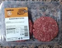 Mängden socker i Burger meta extra