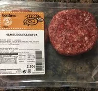 Mängden socker i Hamburguesa extra