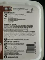 Mängden socker i Neapolitan soft scoop icecream