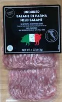 Mängden socker i Uncured Salame Di Parma Mild Salami