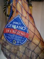 Mängden socker i Jamón serrano del rebost