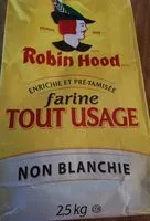 Mängden socker i Farine