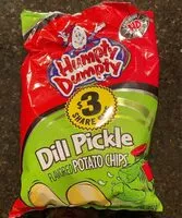 Mängden socker i Humpty dumpty dill pickle flavored potato chips