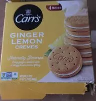 Mängden socker i Ginger lemon creams