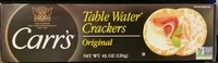 Mängden socker i Table Water Crackers original