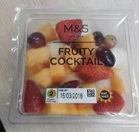 Mängden socker i Fruit cocktail