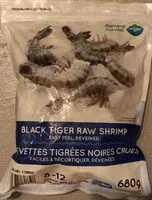 Mängden socker i Black Tiger Raw Shrimp