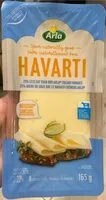 Mängden socker i Havarti