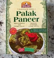 Mängden socker i Palak paneer