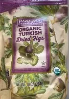 Mängden socker i Organic turkish dried figs