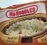 Socker och näringsämnen i Mr noodle