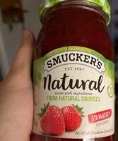 Mängden socker i Natural Strawberry Fruit spread