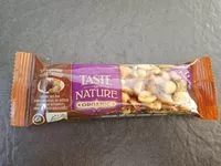 Mängden socker i Taste of nature - Chocolat caramel peanuts