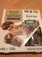 Mängden socker i Brazil Nut BARRE AUX NOIX ET AUX FRUITS BIOLOGIQUES