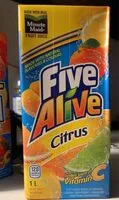 Mängden socker i Five alive citrus