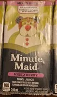 Mängden socker i Mixed berry 100% juice