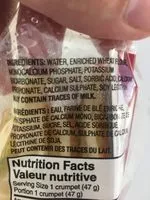 Mängden socker i Crumpets Nature