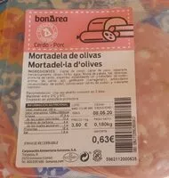 Mängden socker i Mortadela de olivas