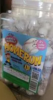 Mängden socker i Hometun baseball bubbke gum
