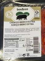 Mängden socker i Chorizo ibérico extra