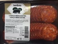 Mängden socker i Chorizo iberico extra