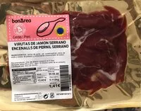 Mängden socker i Virutas de jamón serrano