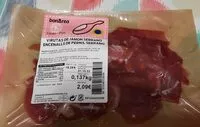 Mängden socker i Virutas de jamón serrano