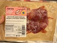 Mängden socker i Virutas de jamon serrano