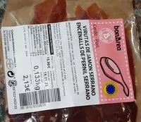 Mängden socker i Virutas de jamón serrano