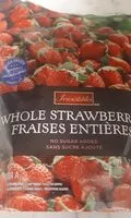 Mängden socker i Frozen Strawberries
