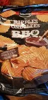 Mängden socker i Ripples ondulées BBQ
